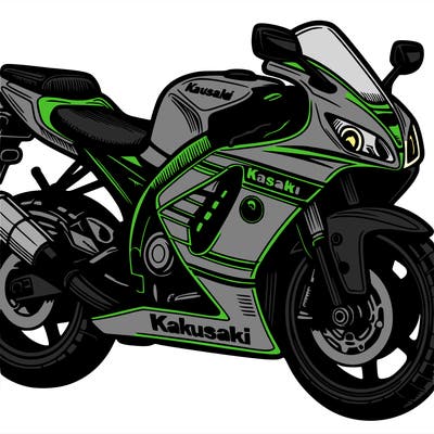 kawasaki motorbike