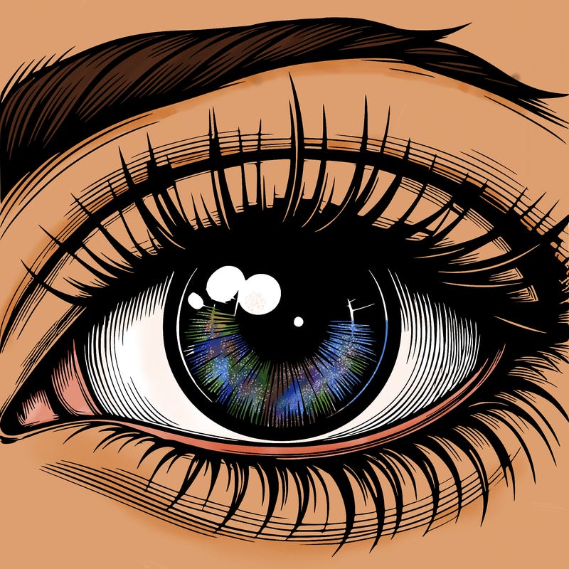 realistic eye