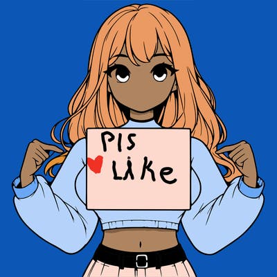 girl holding a blank sign in a long sleeve crop top