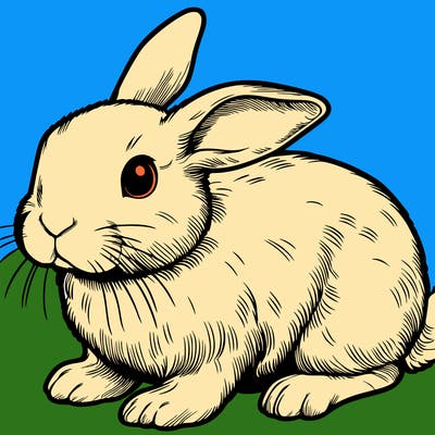 realistic bunny