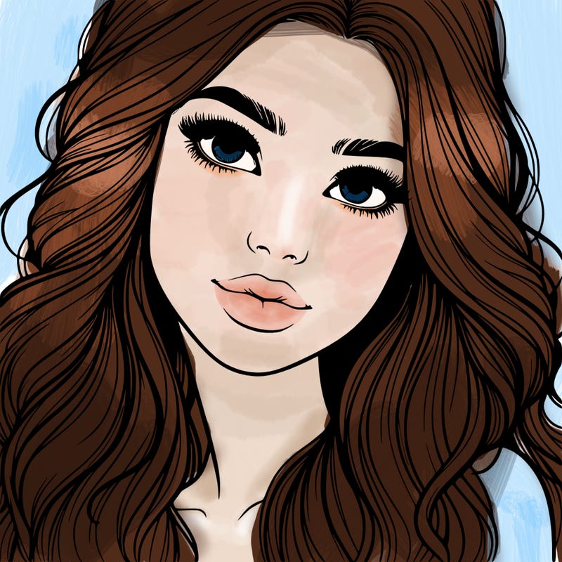 beautiful realistic girl