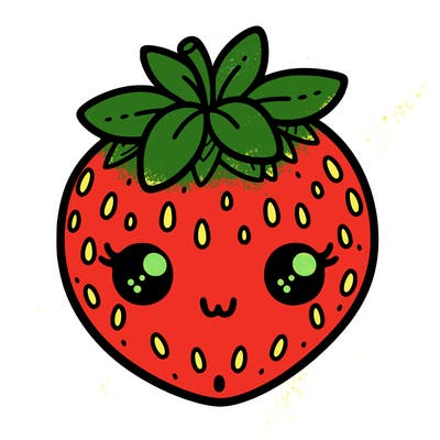 cute strawberry