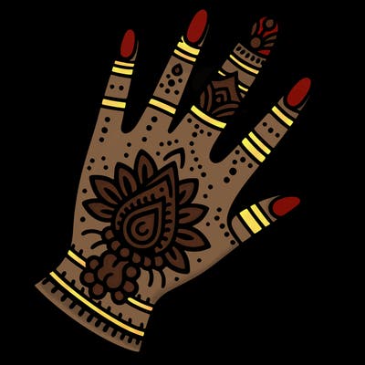 hand heena