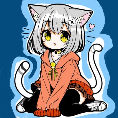anime cat girl
