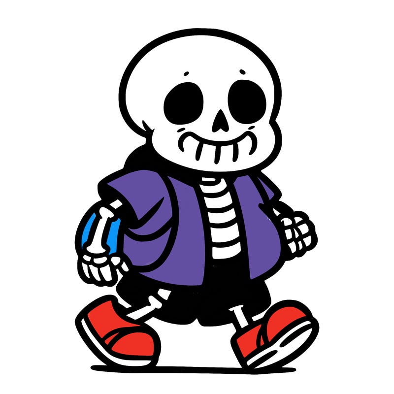sans the skeleton