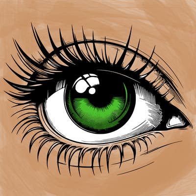 realistic eye