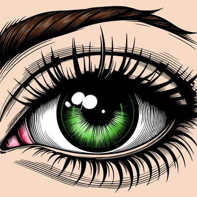 realistic eye