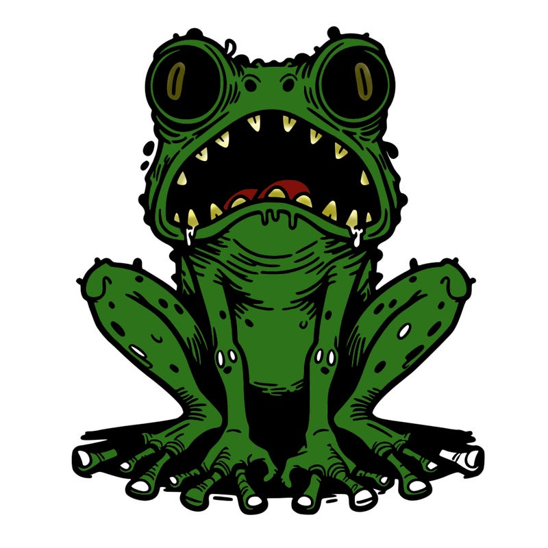 scary frog