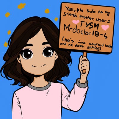 realistic girl holding up a sign