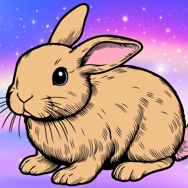 realistic bunny