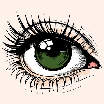 realistic eye