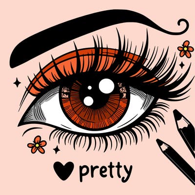 pretty eye