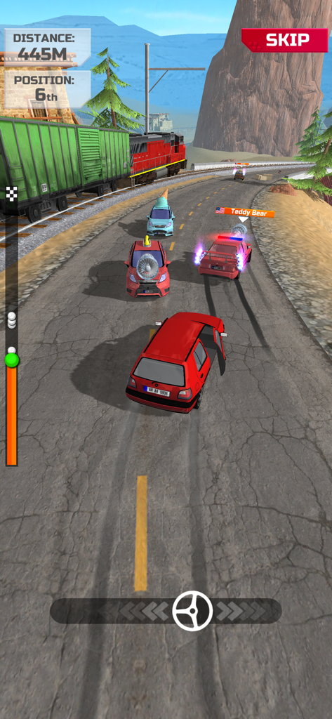 Overtake Race Masters - High speed 3D car racing and drifting in Overtake Race Masters mobile game