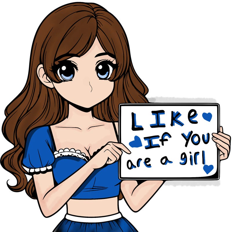 realistic pretty girl holding blank sign