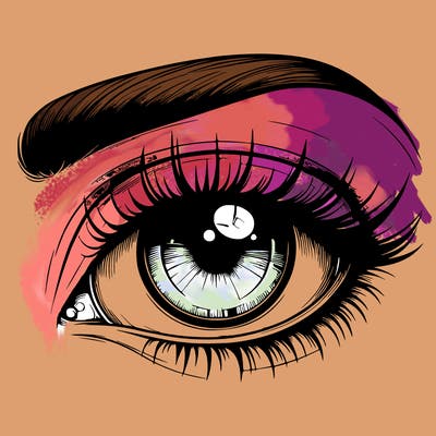 realistic eye