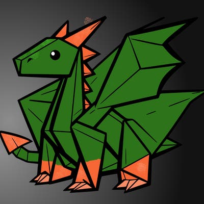 origami dragon