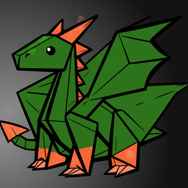 origami dragon