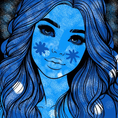 beautiful realistic girl