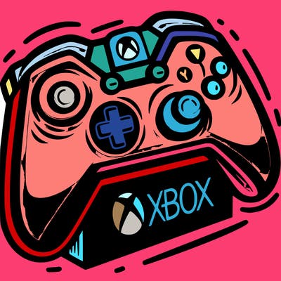 xbox logo and controller