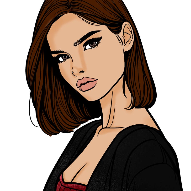 fashion model female one realistic posing