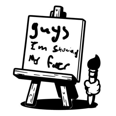 blank canvas ready to be painted on