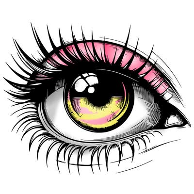 realistic eye