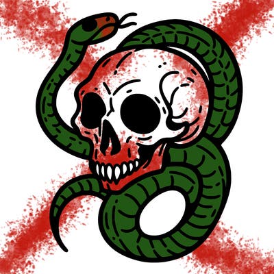snake skull