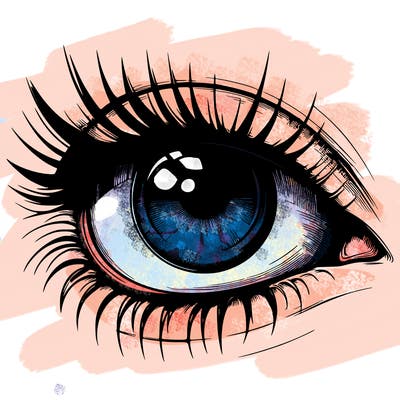 realistic eye