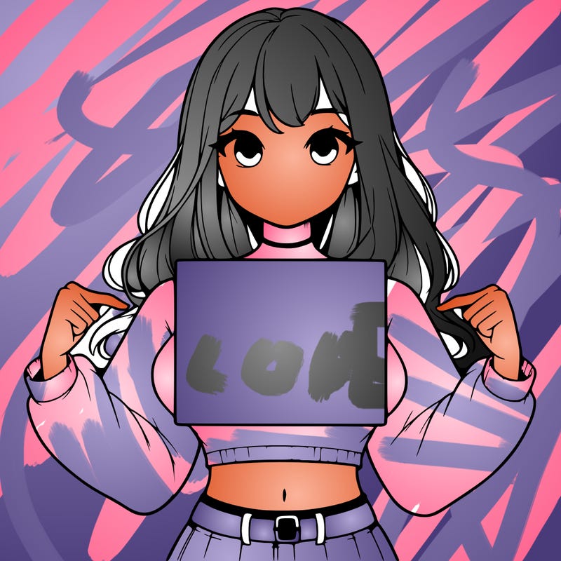 girl holding a blank sign in a long sleeve crop top