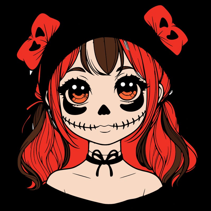 realistic girl halloween