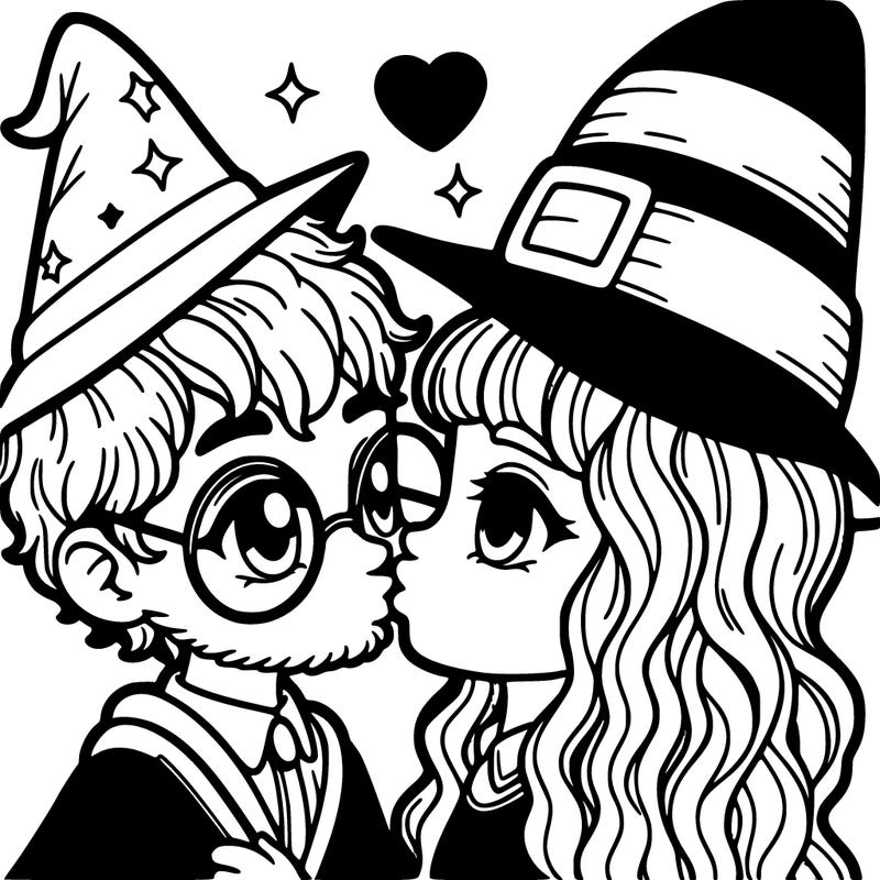 harry potter kisses ginny weasley