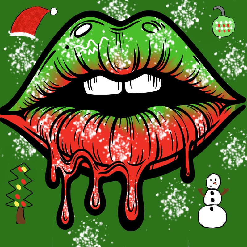 lips that look realistic and drip