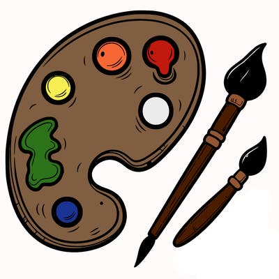painting palette