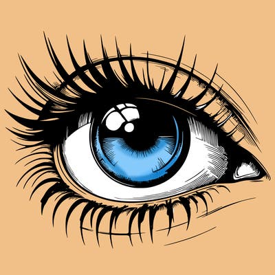 realistic eye