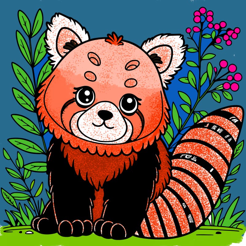 red panda