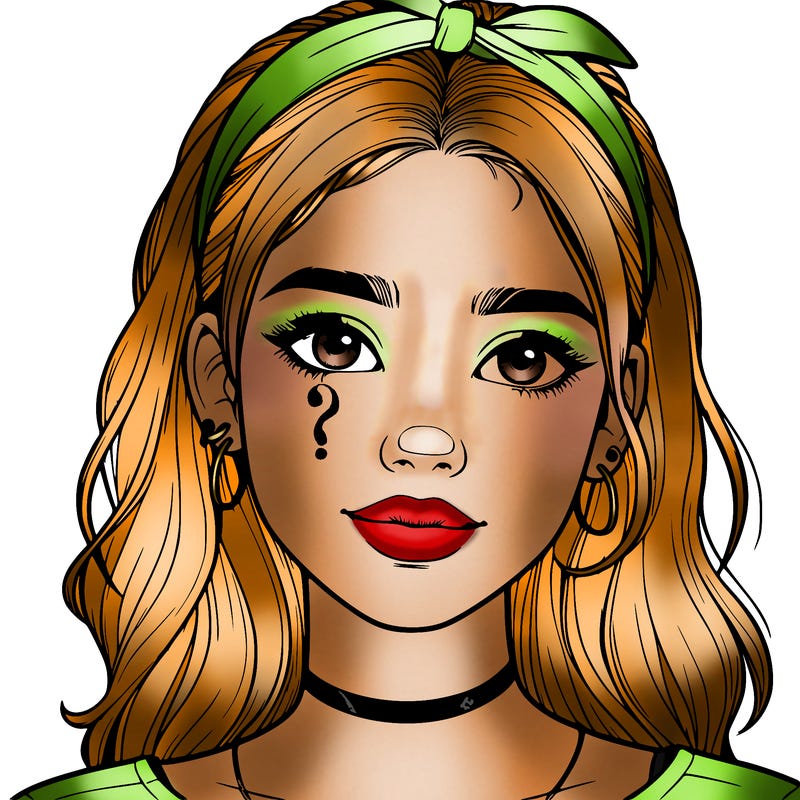 realistic teenage girl