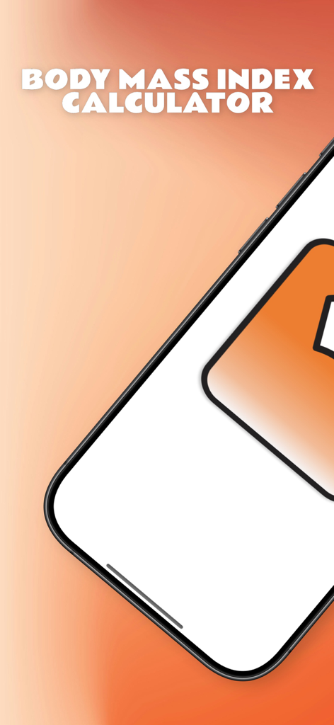 Body Mass Index Calculator App - Body Mass Index Calculator app title screen