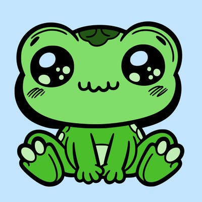 cute baby froggy