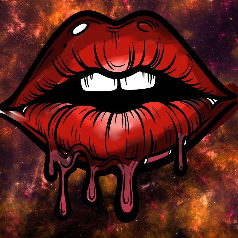 lips that look realistic and drip