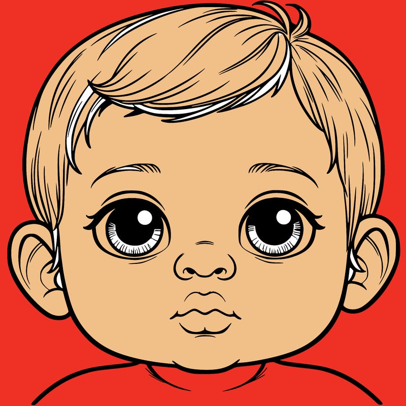 realistic baby