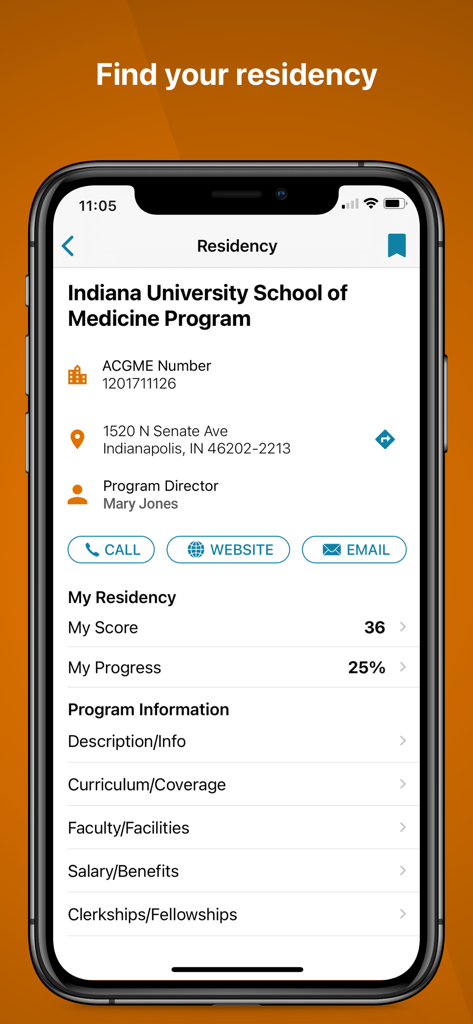 AAFP - AAFP mobile app residency program information and research tool for medical students