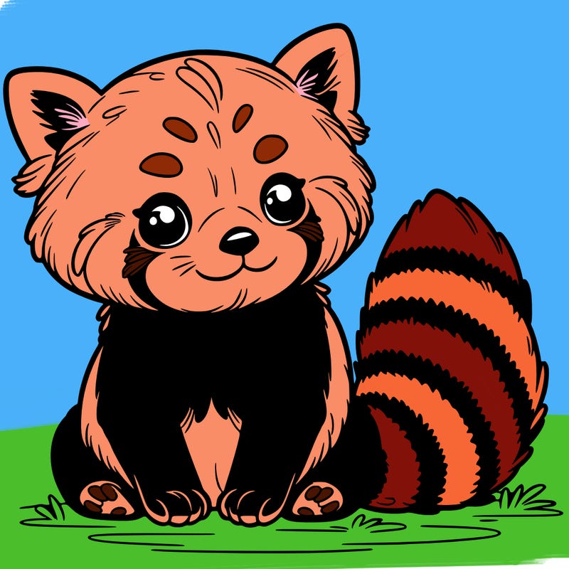 red panda