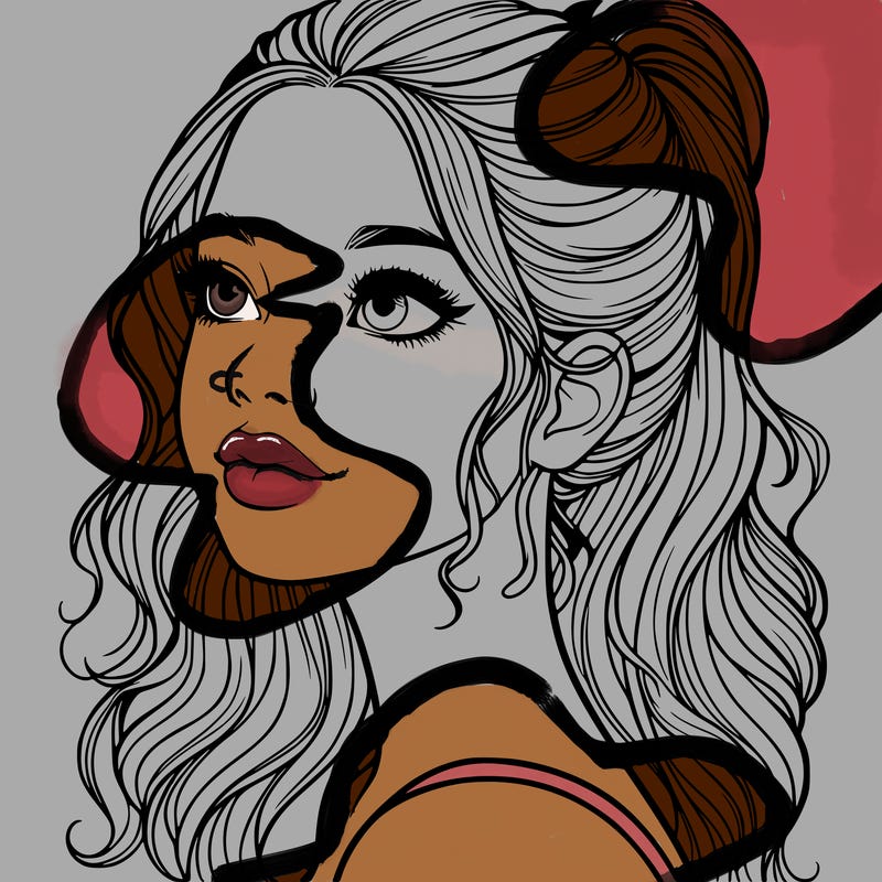 beautiful realistic girl