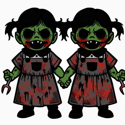 scary twins