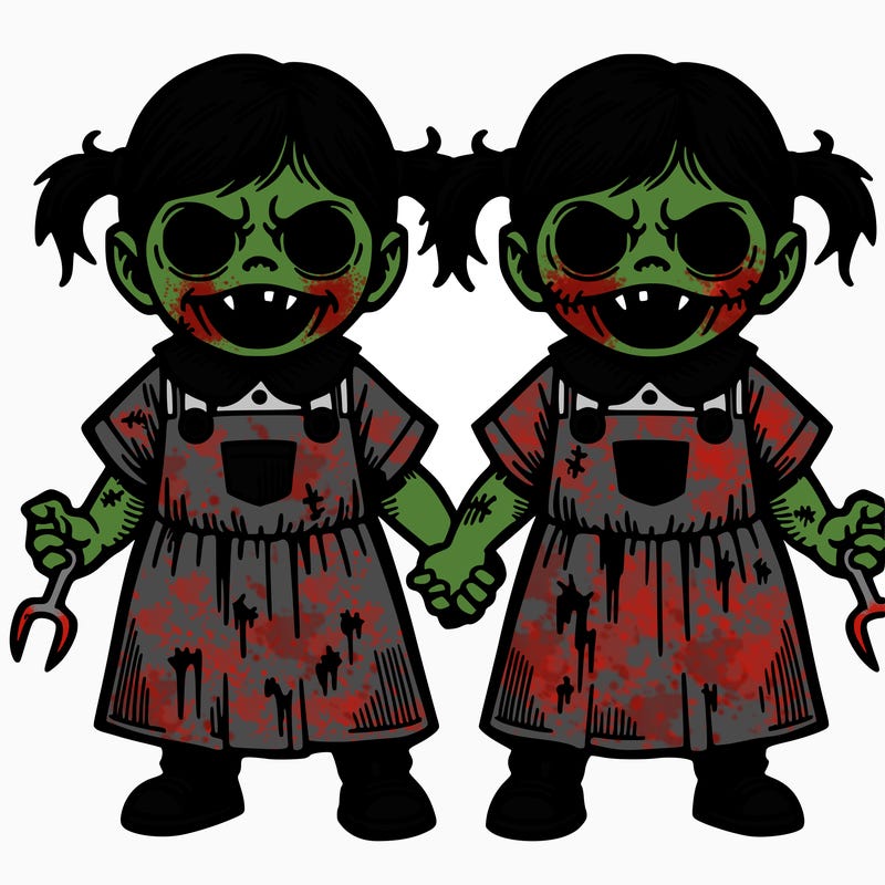 scary twins