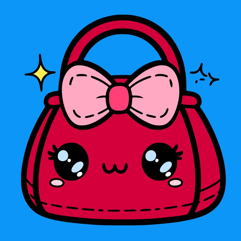 a bag cute