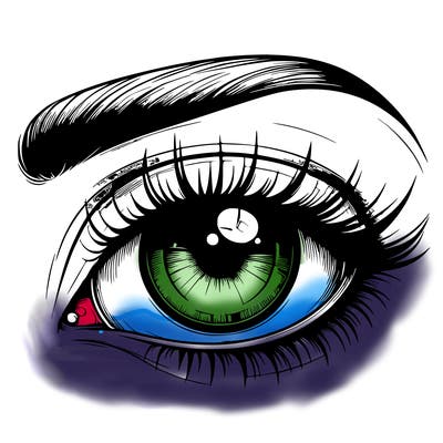 realistic eye