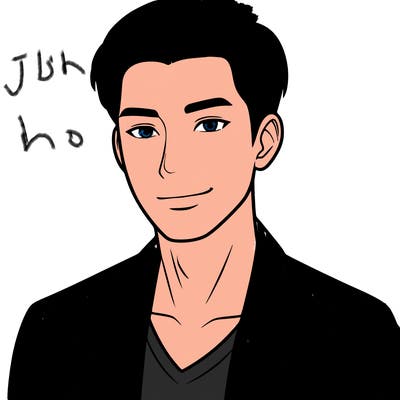 a attractive asian man