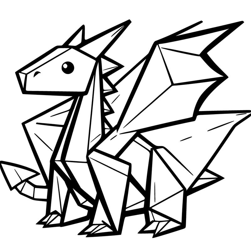 origami dragon