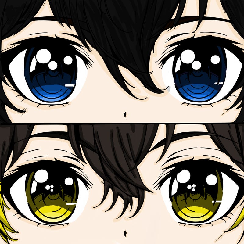 anime eyes